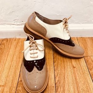 Halogen Lina Patent Leather Oxford